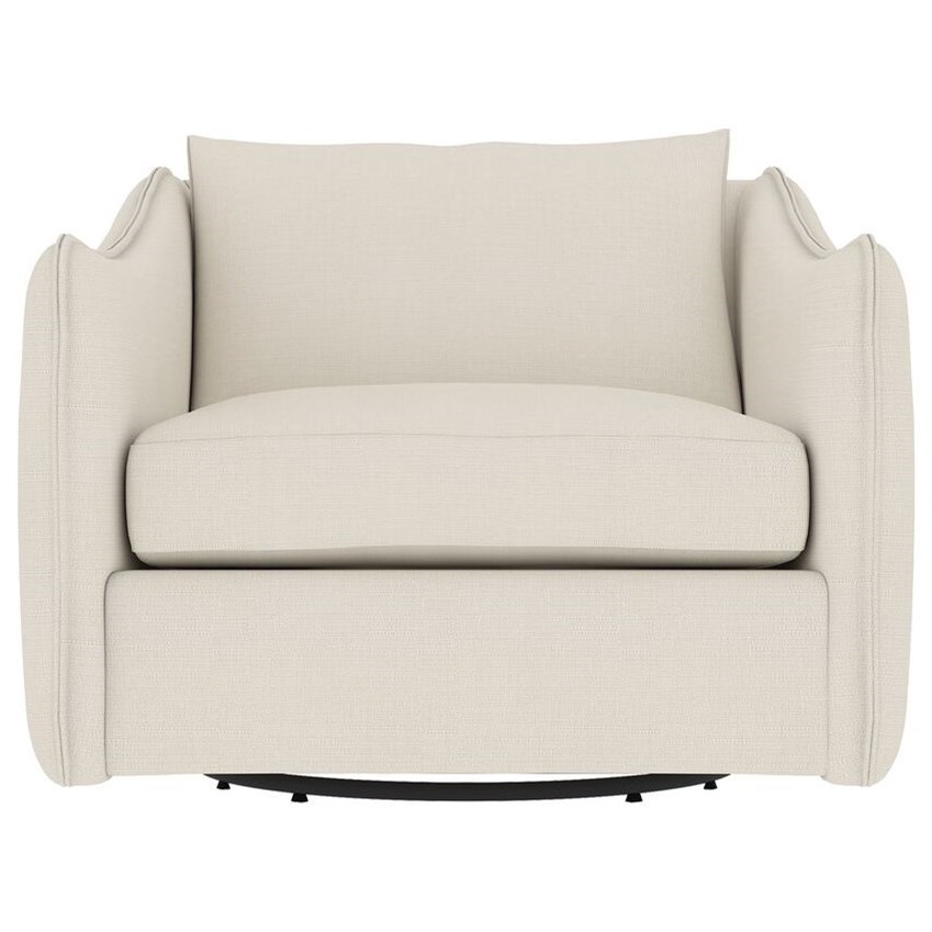 Bernhardt bali swivel discount chair